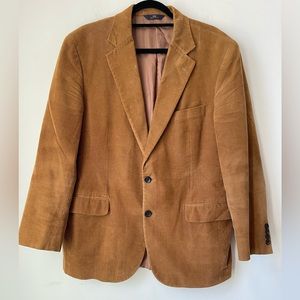 BROOKS BROTHERS Mens 346 Blazer Sport Coat Corduroy 
Camel 41R Old Money